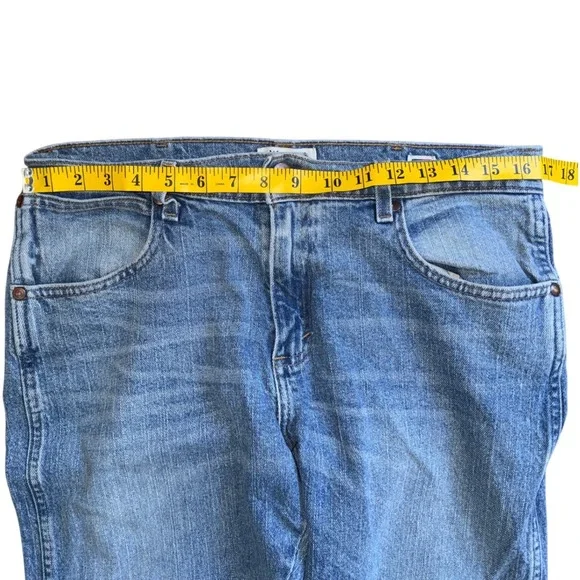 Wrangler Rooted Collection Mens Jeans 33x30 Made in USA Light Wash 1088MWRU2 - Picture 5 of 8